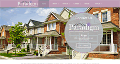 Desktop Screenshot of paradigmpropertymgmt.net